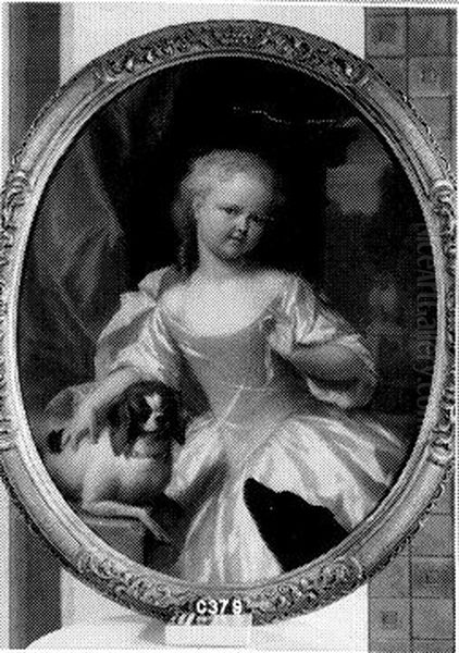 Anna Maria Elburg (1725-1762), Barones van Boetzelaer van Langerak Oil Painting by Philip van Dijk