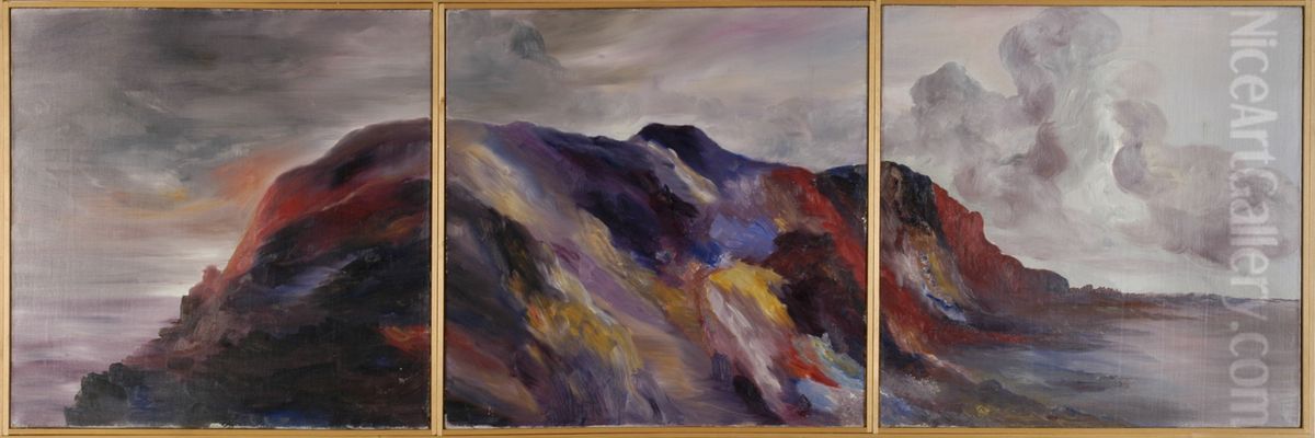 Bergen van Wreida Oil Painting by Karel Albert Schmidt
