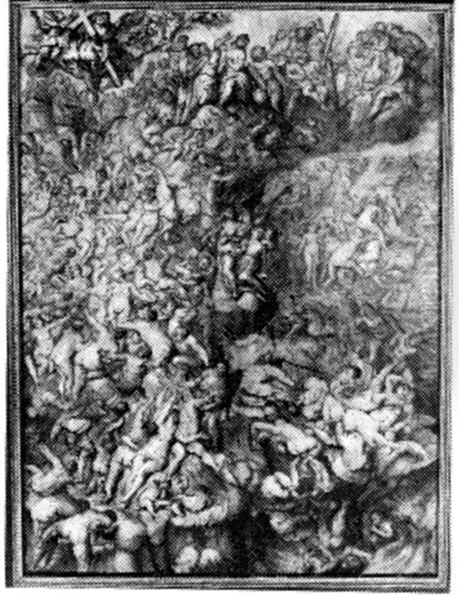 Het Laatste Oordeel Oil Painting by (studio of) Rubens, Peter Paul
