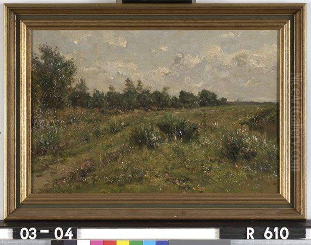Landschap Oil Painting by Johannes-Hubertus-Leonardus de Haas