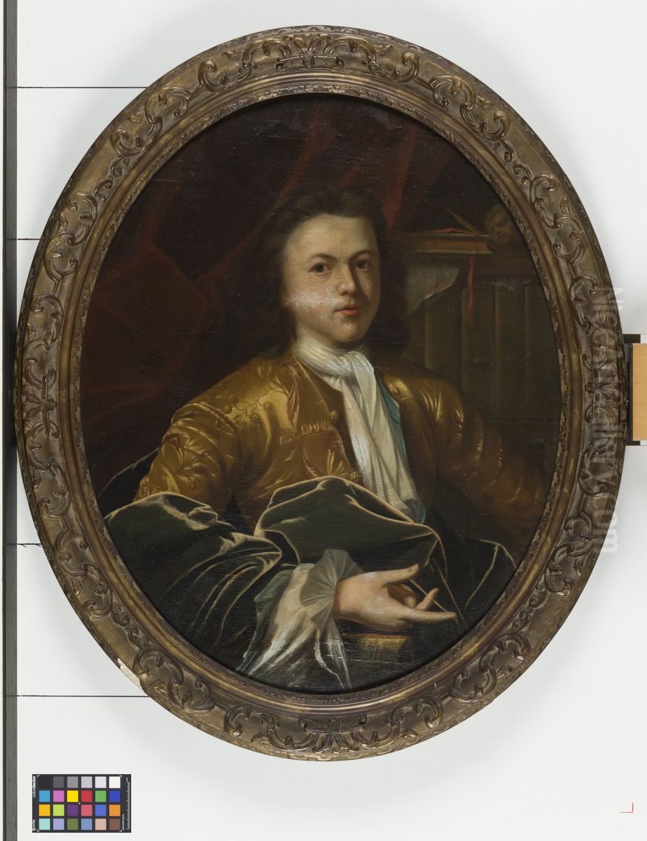 Petrus Macare (1704-1736) Oil Painting by Philip van Dijk