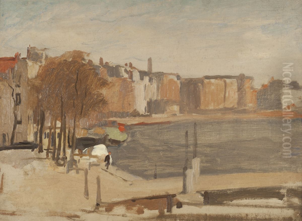 De Binnenamstel Oil Painting by Willem Witsen