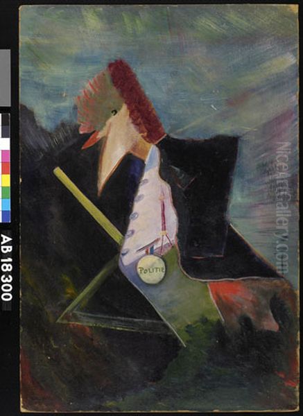 De commissaris Oil Painting by Karel Albert Schmidt