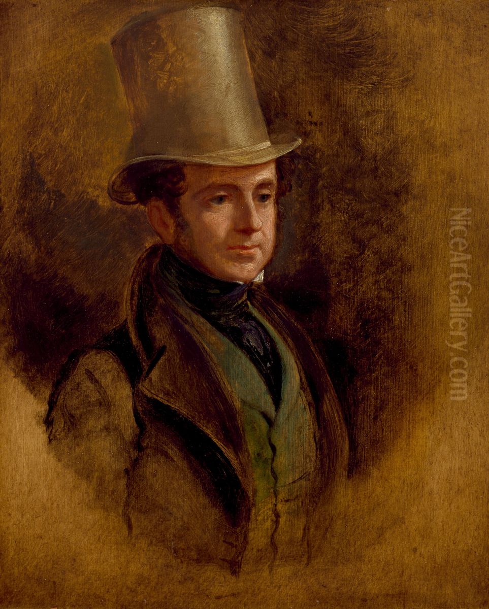 Henry Winston Barron, M.P. Oil Painting by George Hayter