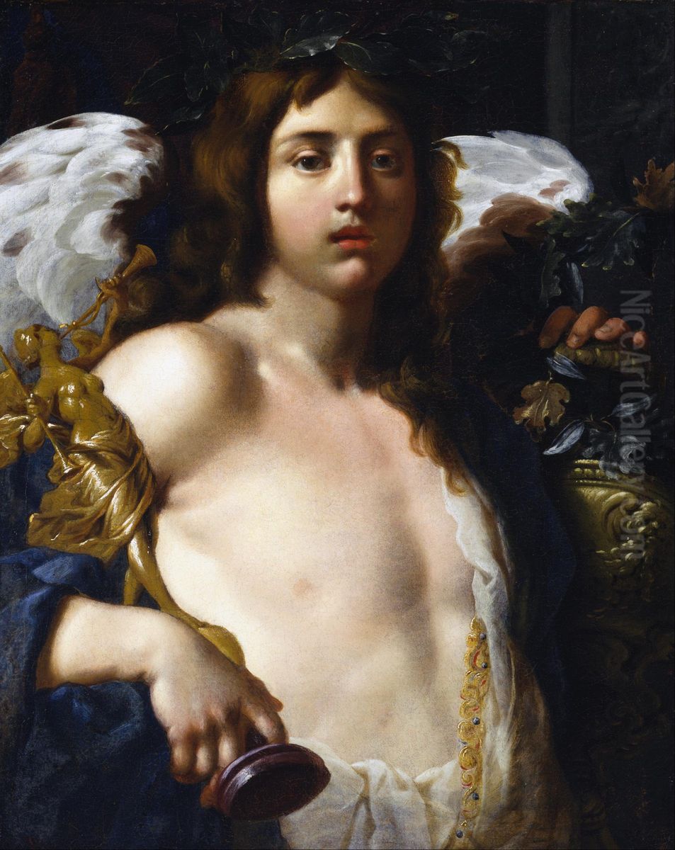 Love of Virtue Oil Painting by Alessandro Rosi