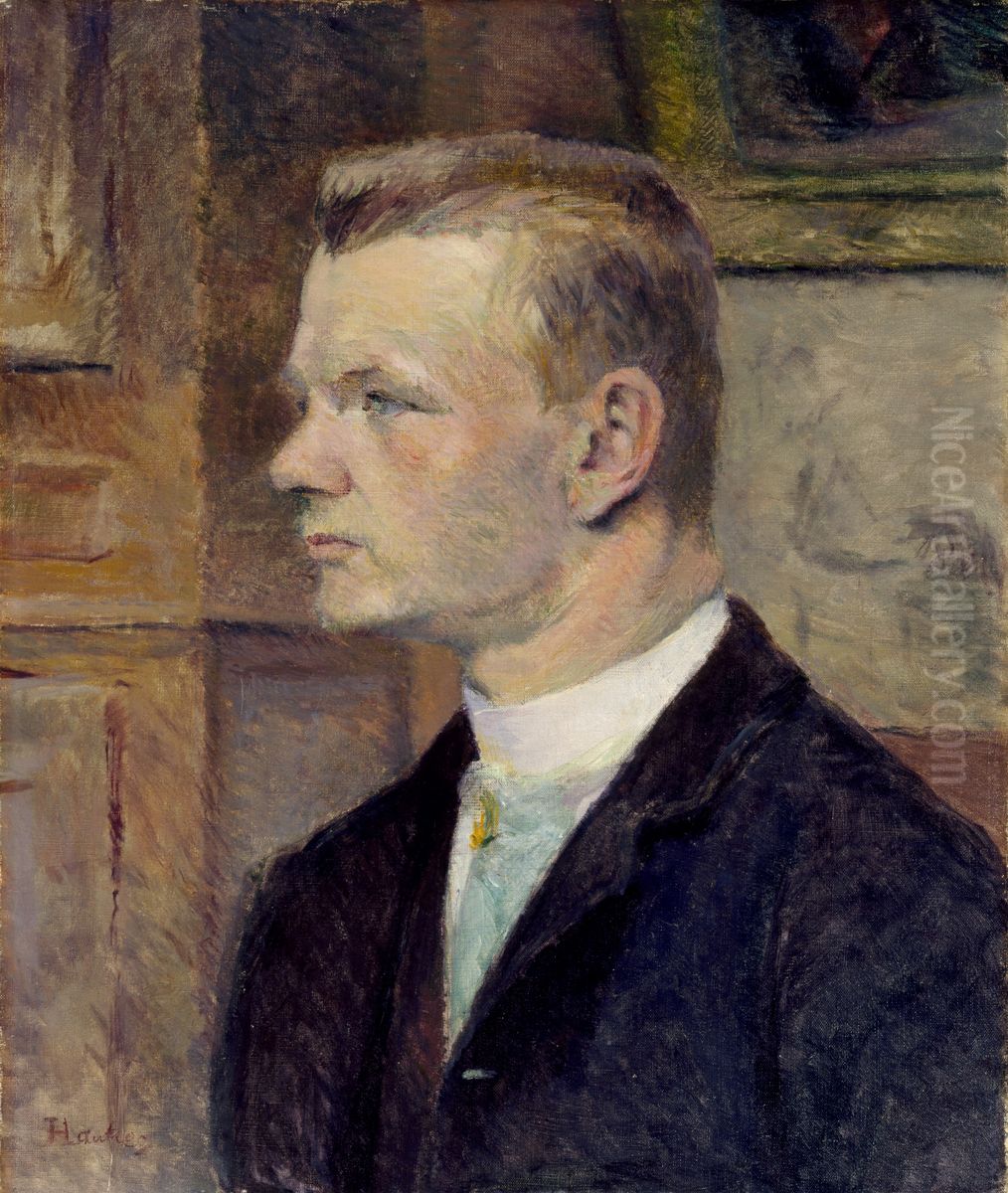Frederick Wenz Oil Painting by Henri De Toulouse-Lautrec