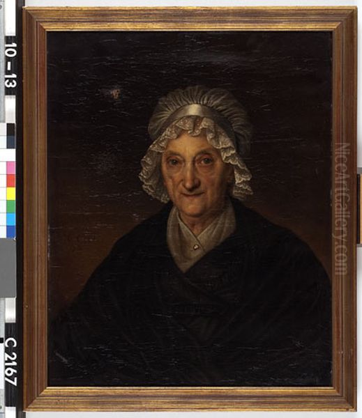 Eva Alexandrina Wentholt (1740-1820). Echtgenote van Arnold Jacob Weerts Oil Painting by Cornelis Cels