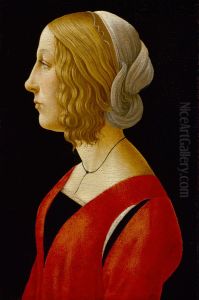 Potrait of a Young Woman - Bust of a Young Woman
