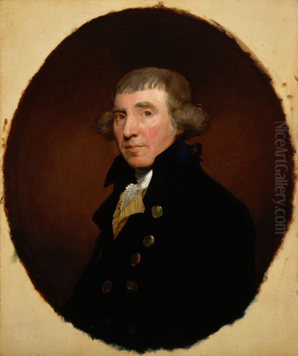 Portrait of Robert Livingston (b. 1733) Oil Painting by Gilbert Stuart