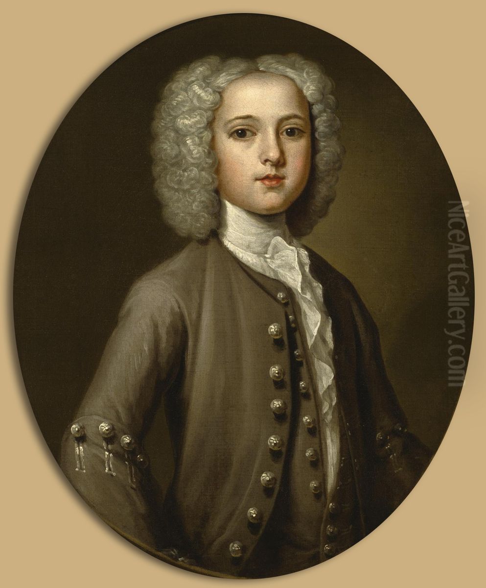 Portrait of Samuel Pemberton Oil Painting by John Smibert