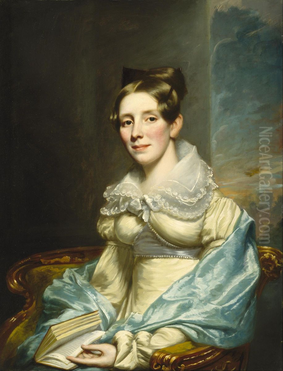 Portrait of a Woman Oil Painting by Samuel Lovett Waldo