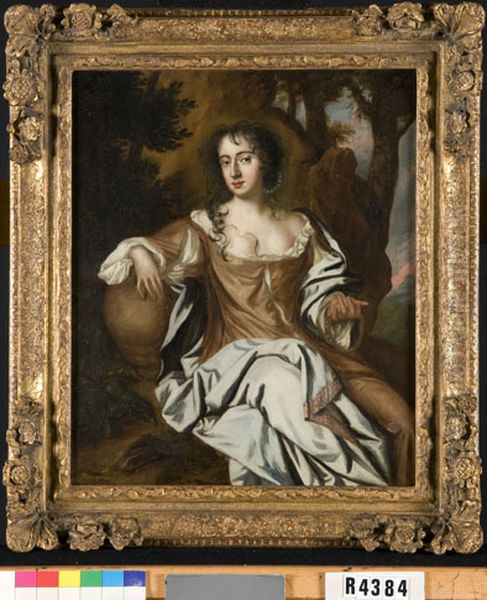 Anne Villiers (died 1688) Oil Painting by Peter Lely