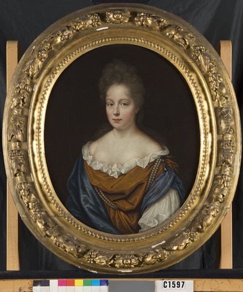 Cornelia Hoffer (1673-1699). Echtgenote van Pieter Kemp Oil Painting by Johannes van Haensbergen