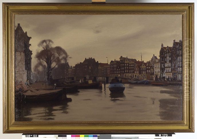 Brug aan de Binnenkant Oil Painting by Willem Witsen