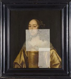 Elisabeth Kievit genaamd Biscop (gest. 1700). Echtgenote van Isaac van Buren Elisabeth Kievit genaamd Biscop (gest. 1700). Echtgenote van Isaac van Buren