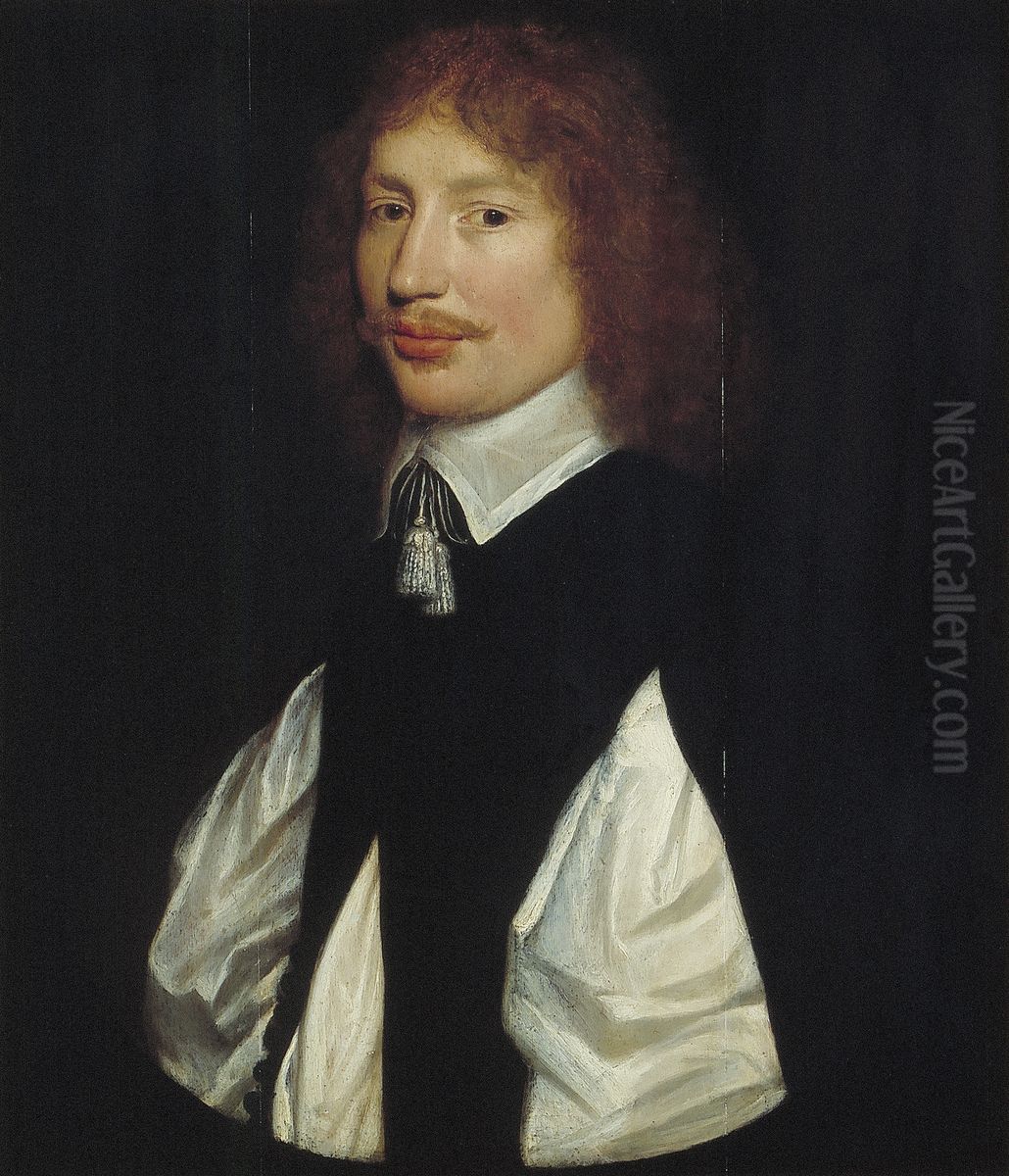 Constantijn Vernatti (1625-1703) Oil Painting by Gerard van Honthorst