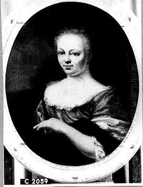 Henrica Adriana Keiser (1695-1774). Echtgenote van Meindert Lohman Oil Painting by Jan Abel Wassenbergh I