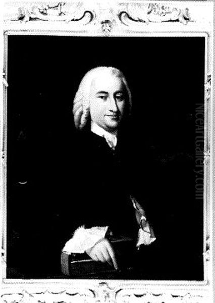 Portrait of Coenraad le Leu de Wilhem (1732-1800) Oil Painting by Jan Augustini