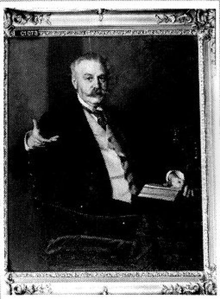 Mr. Lodewijk Willem van Gigch Oil Painting by Therese Schwartze