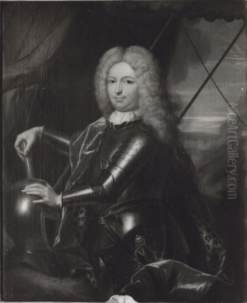Portrait of Francois Nicolaas Fagel Oil Painting by Philip van Dijk