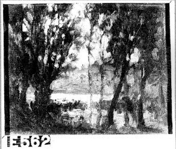 La mare Oil Painting by Francois Cachoud