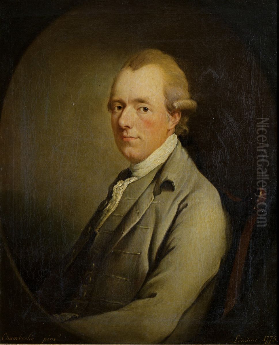 Reinout Diederik, baron van Tuyll van Serooskerken Oil Painting by Mason Chamberlin