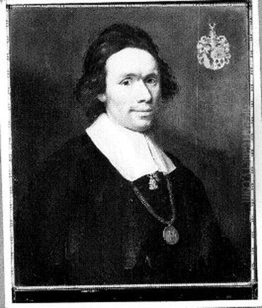 Dirck Graswinckel (1600-1666) Oil Painting by Jan Van Ravesteyn