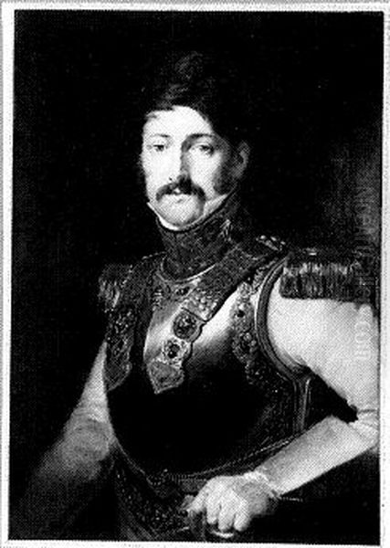 Jonkheer Abraham Calkoen (1780-1830) Oil Painting by Johannes Hari
