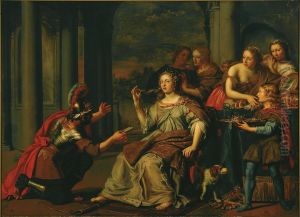 Semiramis receives word of the uprising in Babylon