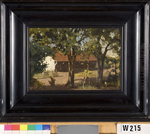 Stallen in Gambar Oil Painting by Willem Witsen