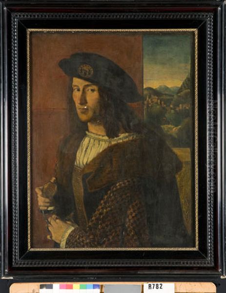 Portrait of Andrea del Sarto Oil Painting by Jacobus Van Looy