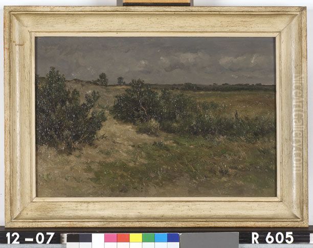 Schepen op strand Oil Painting by Johannes-Hubertus-Leonardus de Haas