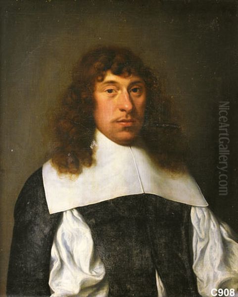 Jan Merens (1617-1661) Oil Painting by Jan Albertsz Rotius
