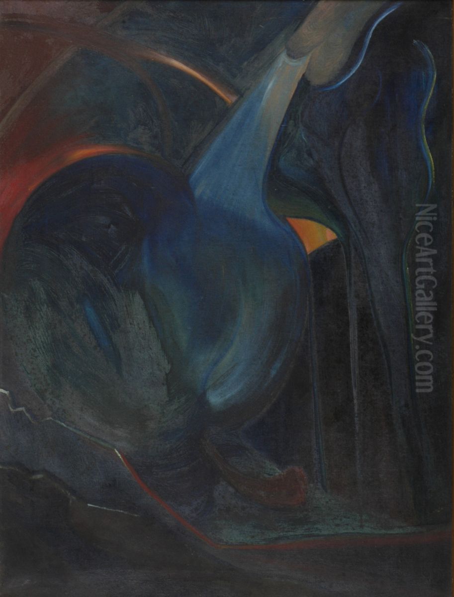 Extraheeren van misplaatst libido (Freud) Oil Painting by Karel Albert Schmidt