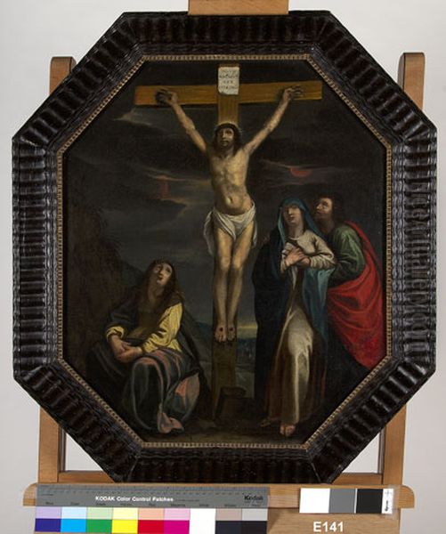 Christ on the Cross Oil Painting by Paolo Veronese (Caliari)