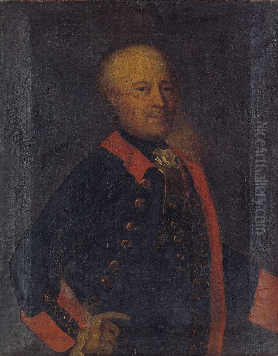 Johann Ulrich Walther Oil Painting by Johann Ludwig Aberli