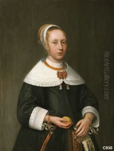 Portrait of an unknown 14-year-old girl