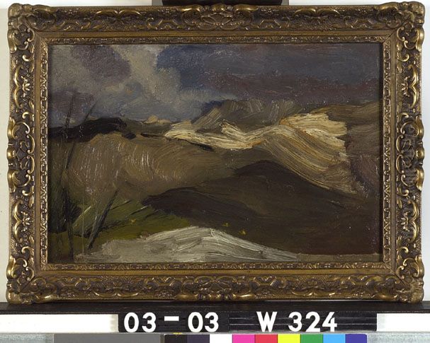 Heuvellandschap in storm Oil Painting by George Hendrik Breitner Heuvellandschap in storm Oil Painting by George Hendrik Breitner