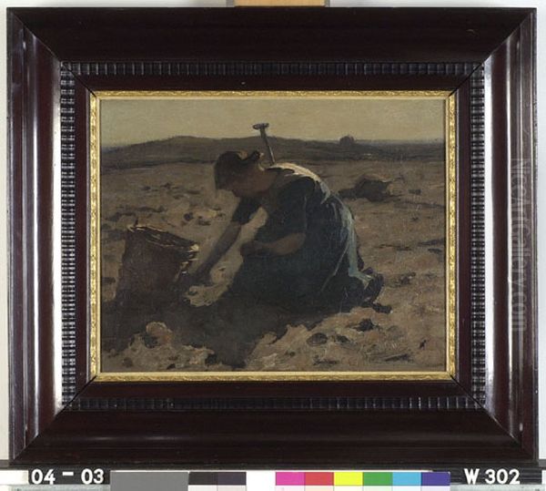 Aardappelrooister Oil Painting by Willem Witsen