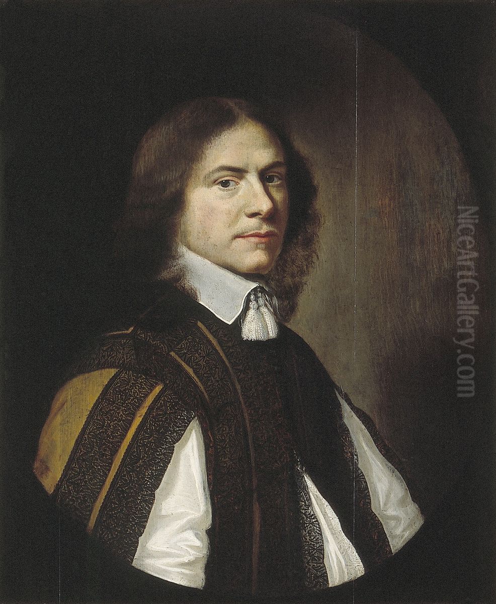 Gabriel Vernatti (1622-na 1651) Oil Painting by Jacob Willemsz Delff the Younger