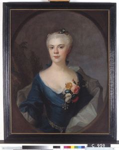 Portrait of a woman, probably Anna Constantia van Baerle (1714-1778) (?)