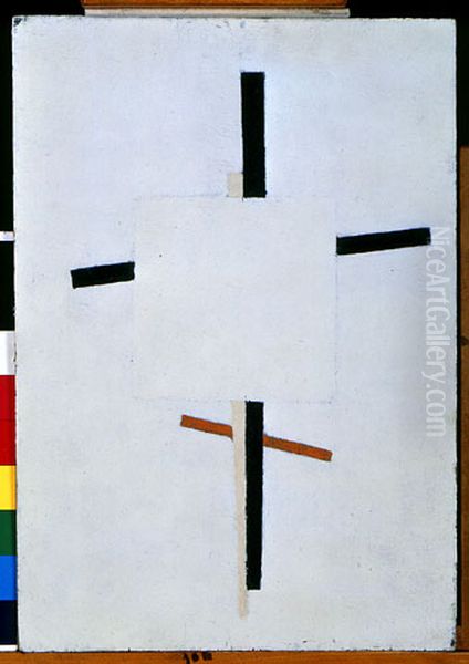De suprematie van de geest Oil Painting by Kasimir Sevrinovitch Malevich