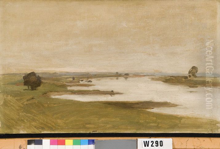 De Lek Oil Painting by Willem Witsen