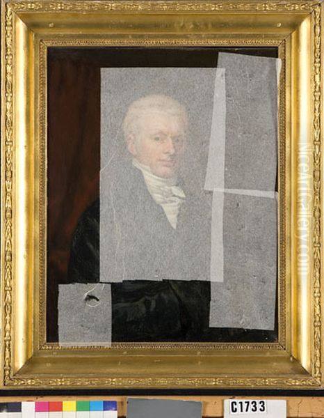 Jonkheer Willem Jan Both Hendriksen (1780-1853) Oil Painting by Pieter Christoffel Wonder