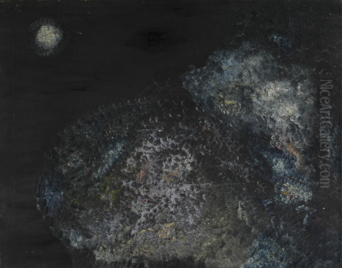 Kleurschets Oil Painting by Karel Albert Schmidt