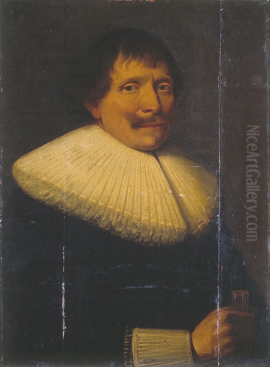 Portrait of Willem van Loon (1605-1645) Oil Painting by Salomon de Bray