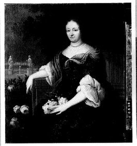Margaretha Rosa (1629-1706), wife of Hendricus Fagel Oil Painting by Jan de Baen