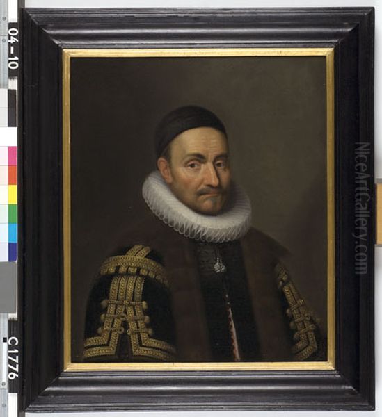 Willem I (1533-1584), prins van Oranje Oil Painting by Michiel Jansz. van Mierevelt