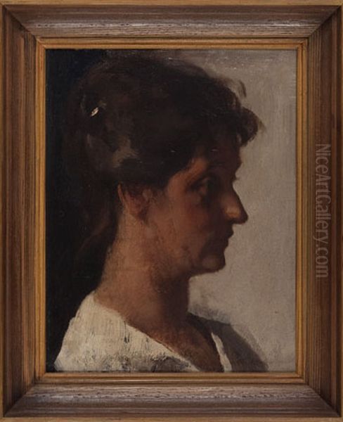 Portret Jo Bauer-Stumpff Oil Painting by Willem Witsen