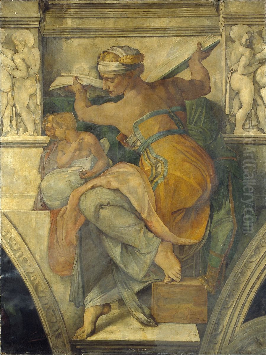 Libische Sybille Oil Painting by Nicolaas Van Der Waay